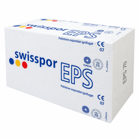 Polistiren expandat EPS 70 Swisspor 30 mm, 1000 x 500 mm